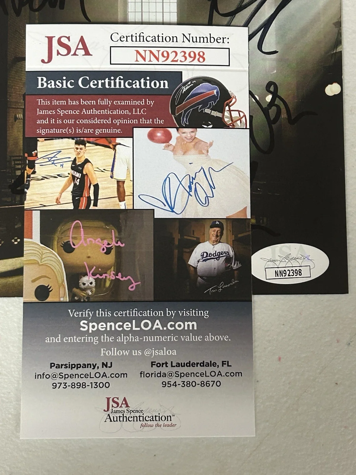 ARCHITECTS BAND AUTOGRAPHED SIGNED FRAMED WISH TO EXIST CD COVER JSA COA NN92398, image 2