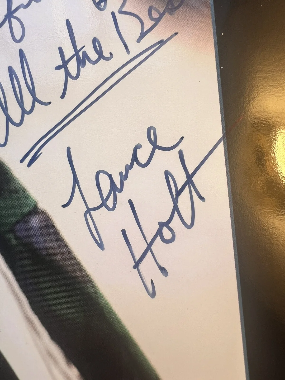 LANCE J HOLT - COLOR OF WAR Signed 8x10 Photo, image 4