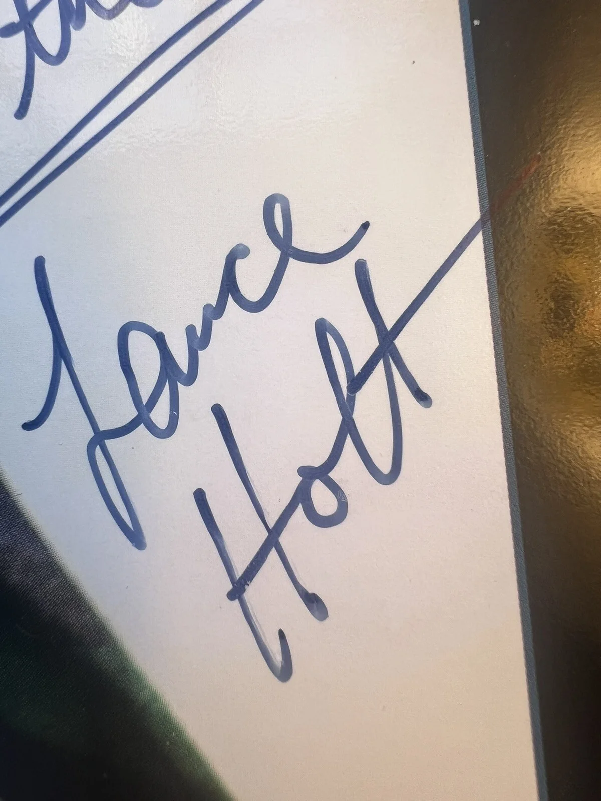LANCE J HOLT - COLOR OF WAR Signed 8x10 Photo, image 5