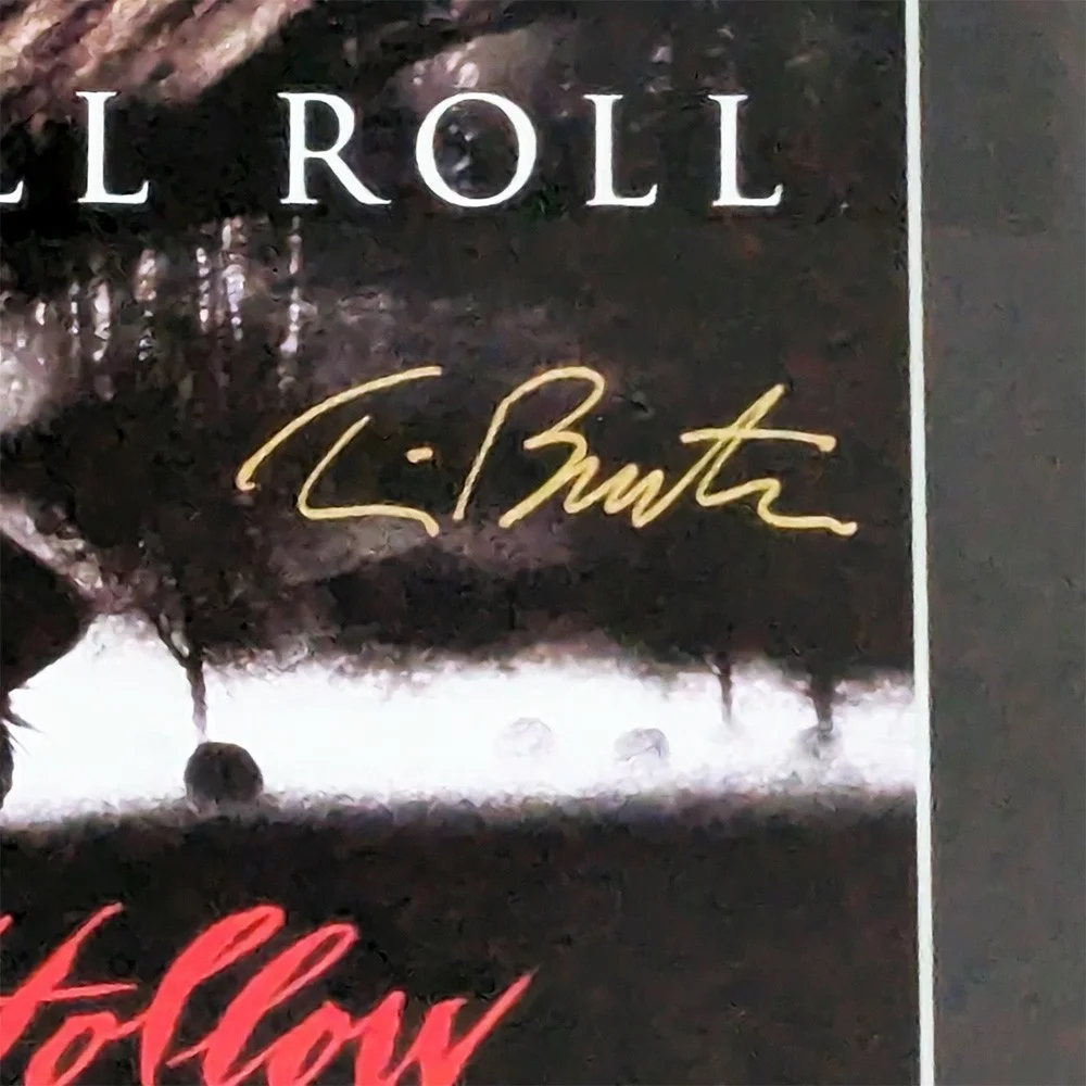 Tim Burton Autographed 'Sleepy Hollow' Framed Poster, image 2