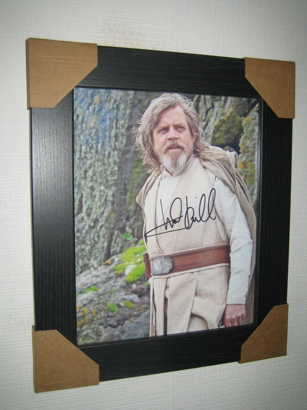 Mark Hamill Signed Photo 8x10 inches Framed with CoA, image 2