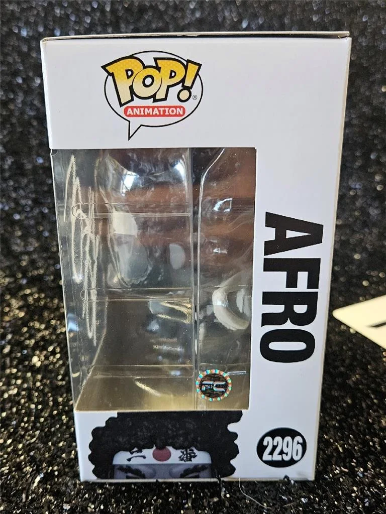 SAMUEL L JACKSON — SAMUEL L JACKSON HAND SIGNED AUTOGRAPHED FUNKO POP! AFRO SAMURAI FIGURE WITH COA, image 4
