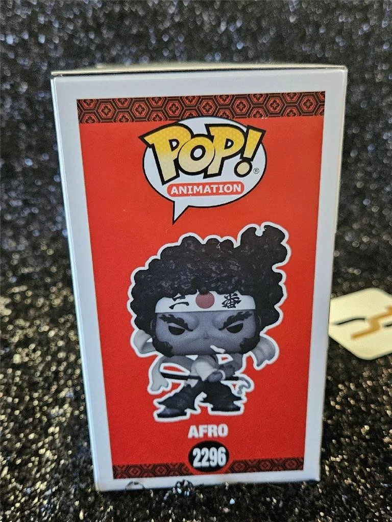 SAMUEL L JACKSON — SAMUEL L JACKSON HAND SIGNED AUTOGRAPHED FUNKO POP! AFRO SAMURAI FIGURE WITH COA, image 5