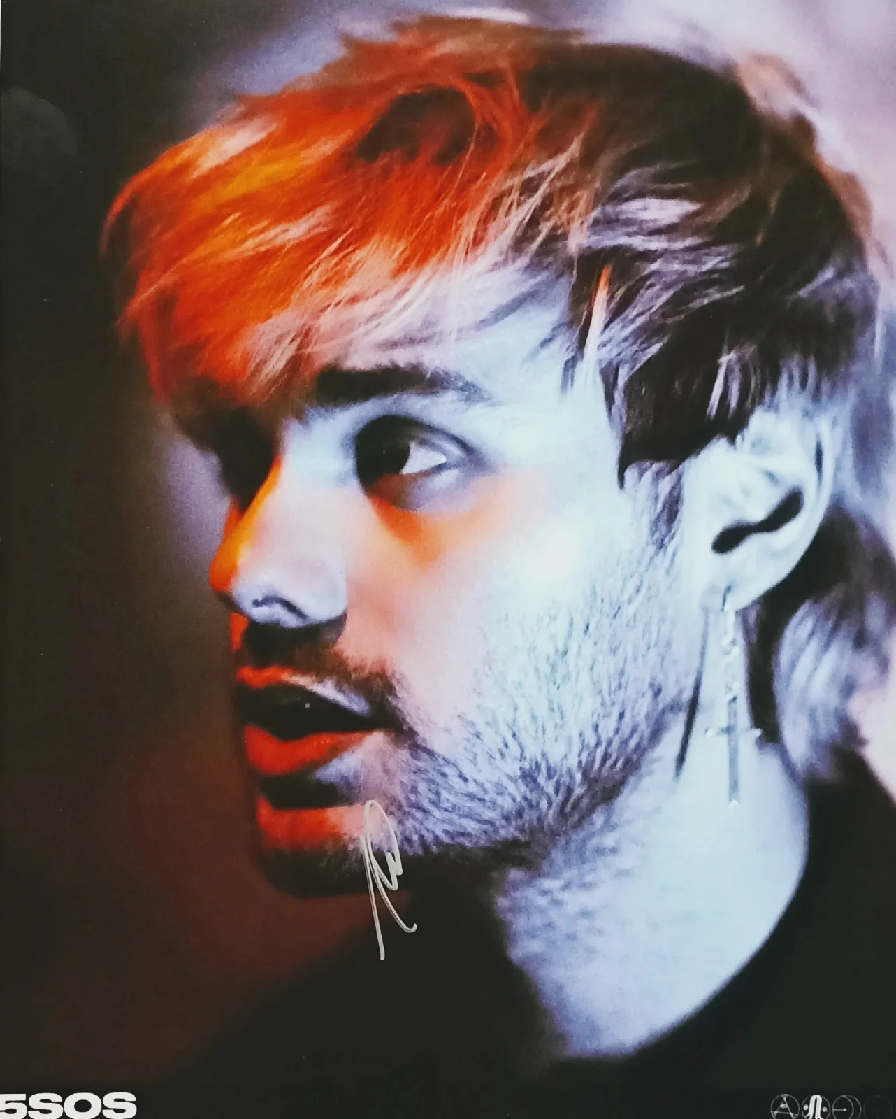 3x Autographed Michael Luke Calum 5SOS 5 Seconds Of Summer 10x8 Photos Signed, image 3
