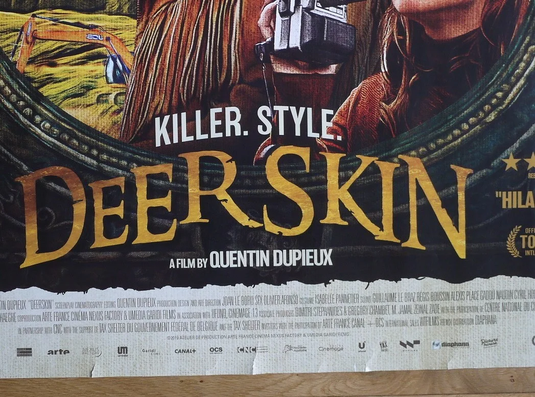 Deerskin : ORIGINAL UK QUAD SINGLE - SIDED CINEMA POSTER 2021, изображение 2