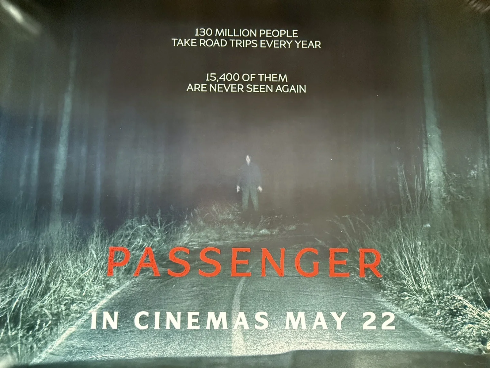 Passenger Quad original cinema Poster 2026 Mint condition double sided 30X40, image 2