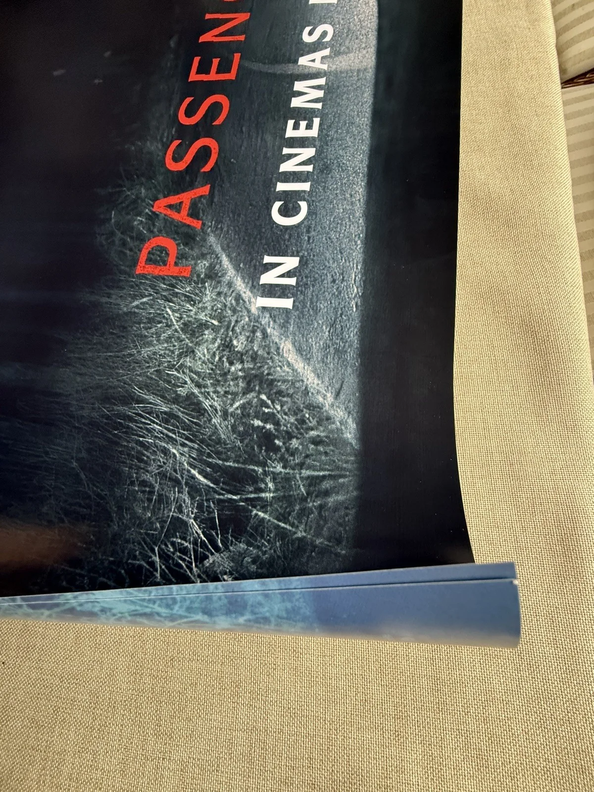 Passenger Quad original cinema Poster 2026 Mint condition double sided 30X40, image 3