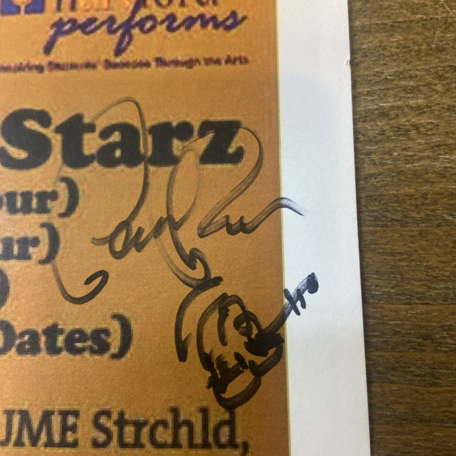 Rare Doug Wimbish ‘Living Colour’ WimBash AllStarz Band Poster Signed 17x11 Funk, изображение 4