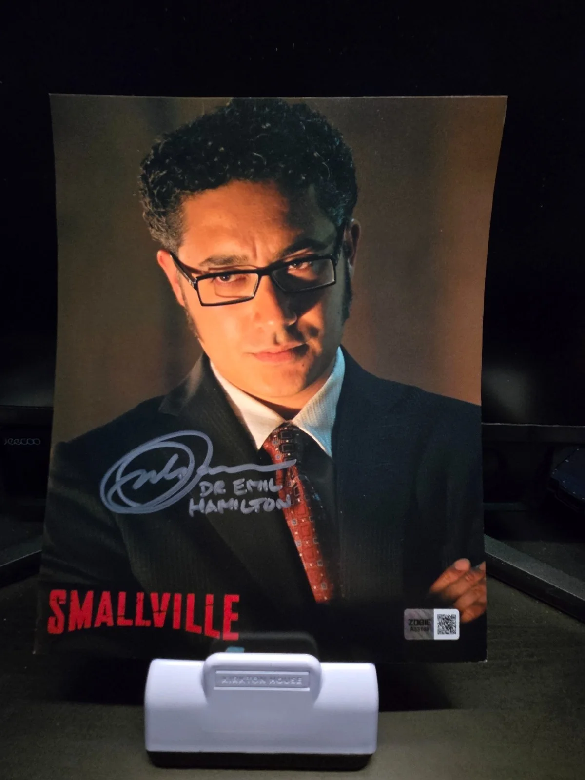 Alessandro Juliani — Alessandro Juliani Smallville Signed 8x10 Photo Zobie Cert. A33108