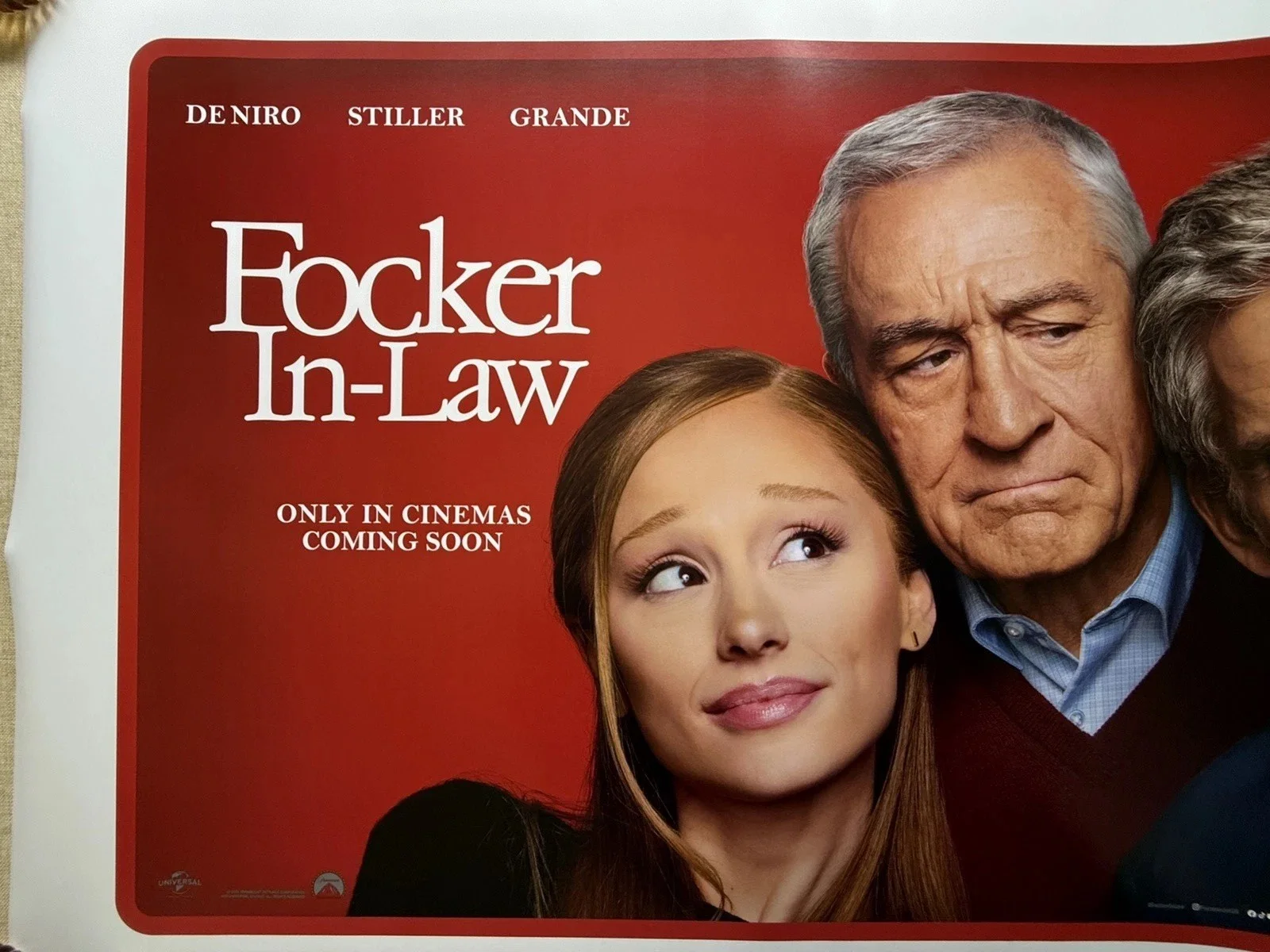 Original Focker-in-Laws Cinema Quad Movie Poster Teaser 2026 UK Mint, изображение 3