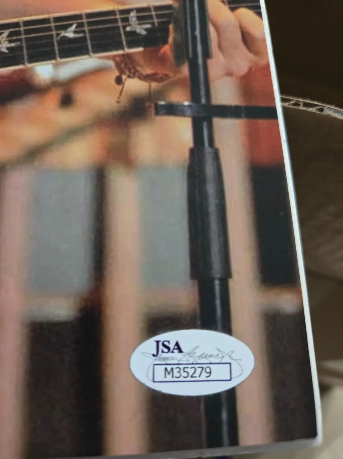 Jake Owen Country Music Singer Autographed 11x14 Foam Backing JSA Cert., изображение 3