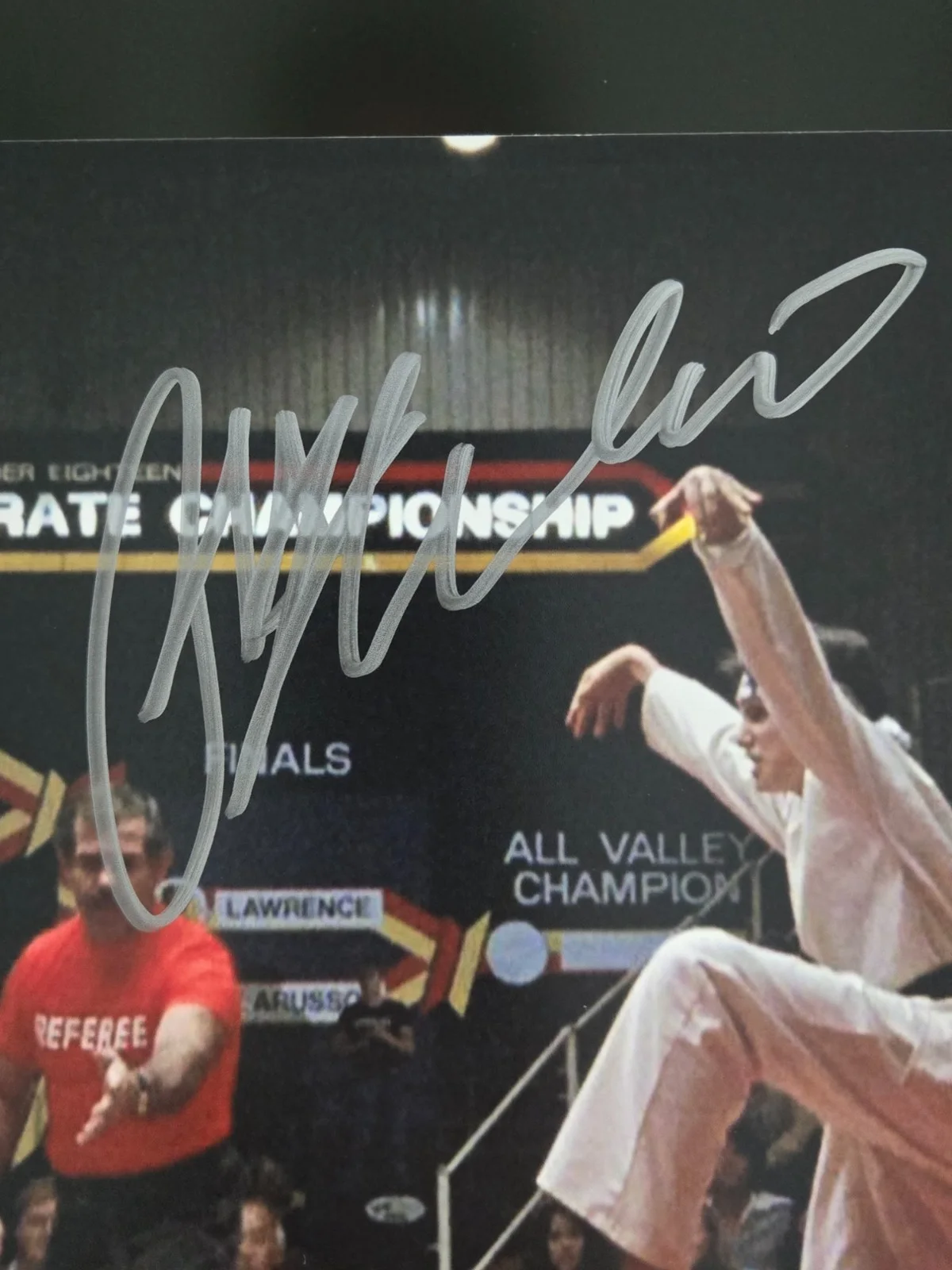 William Zabka, Ralph Macchio — Ralph Macchio & William Zabka Karate Kid Signed 11x14 Photo Beckett Witnessed, изображение 3