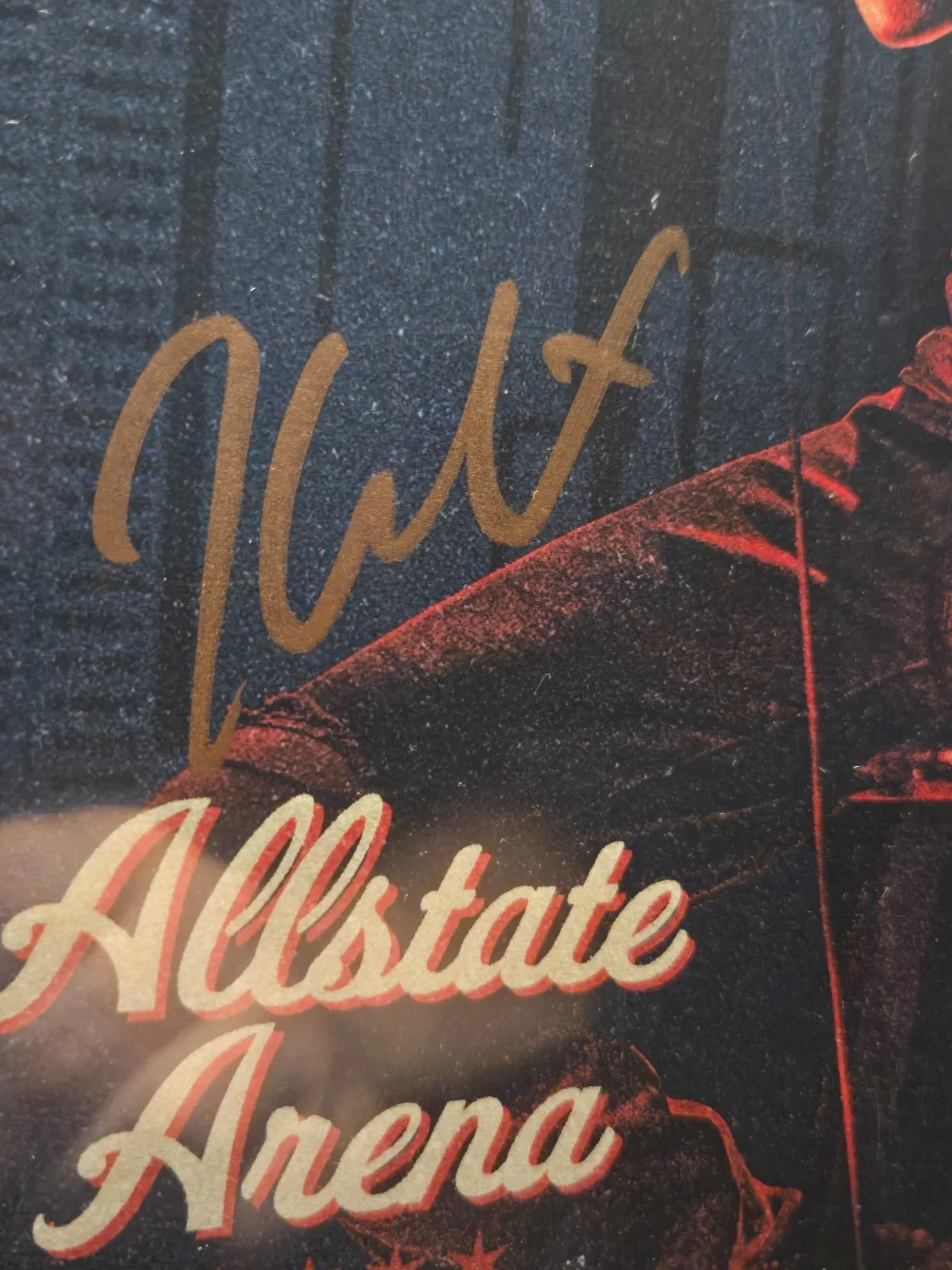 Theo Von — Theo Von Chicago April 25th 2025 Signed 11x17 Photo Beckett Cert., изображение 2