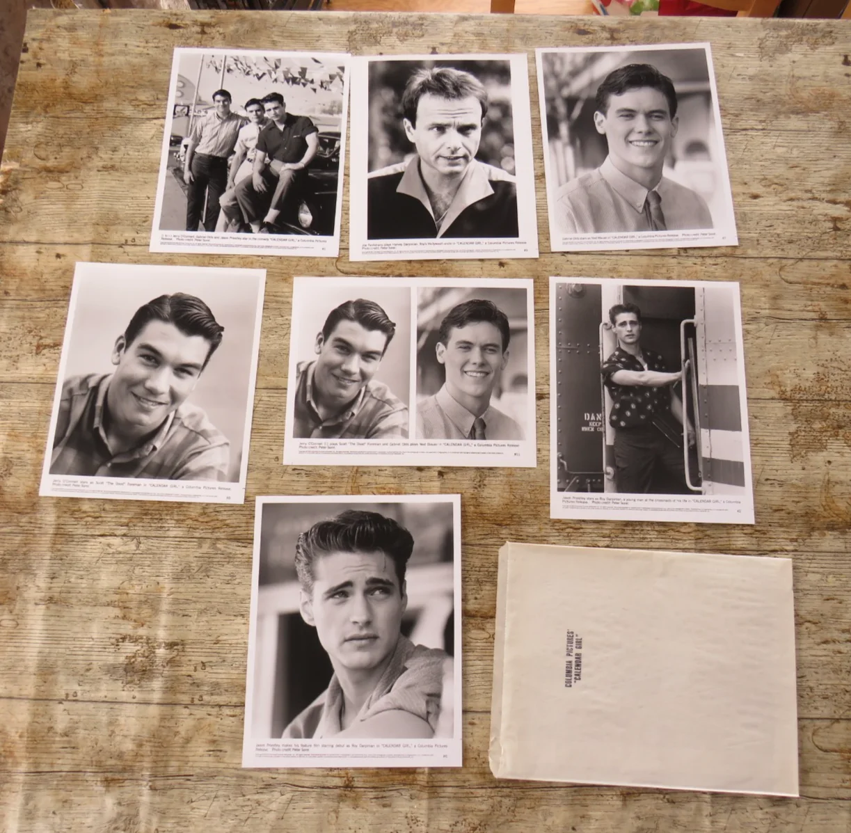 CALENDAR GIRL ORIGINAL 1993 CINEMA FILM MOVIE PRESS KIT Jason Priestley 7 PHOTOS, изображение 5