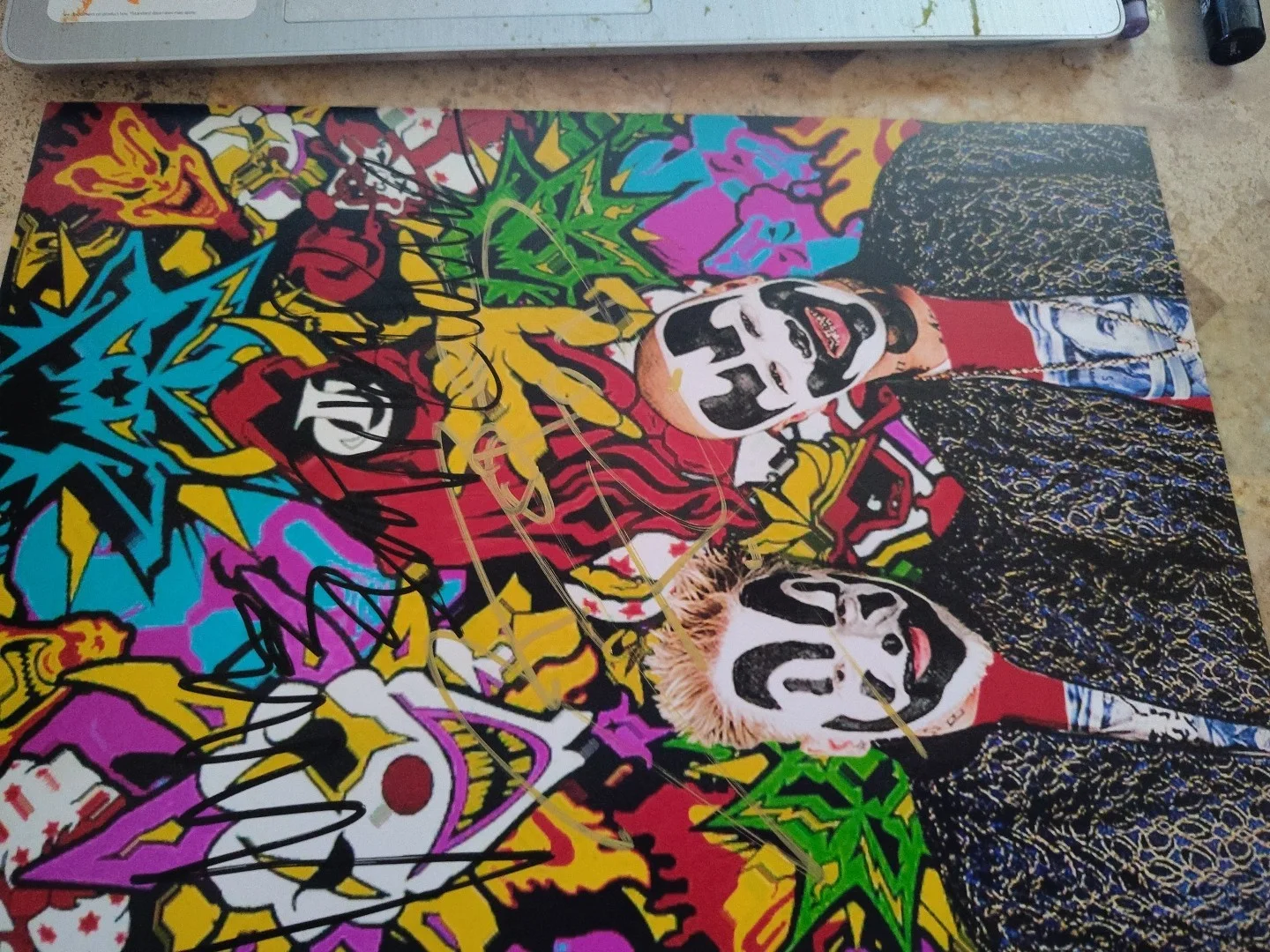 Insane Clown Posse Signed 11x14 Photo Mighty Death Pop, image 5