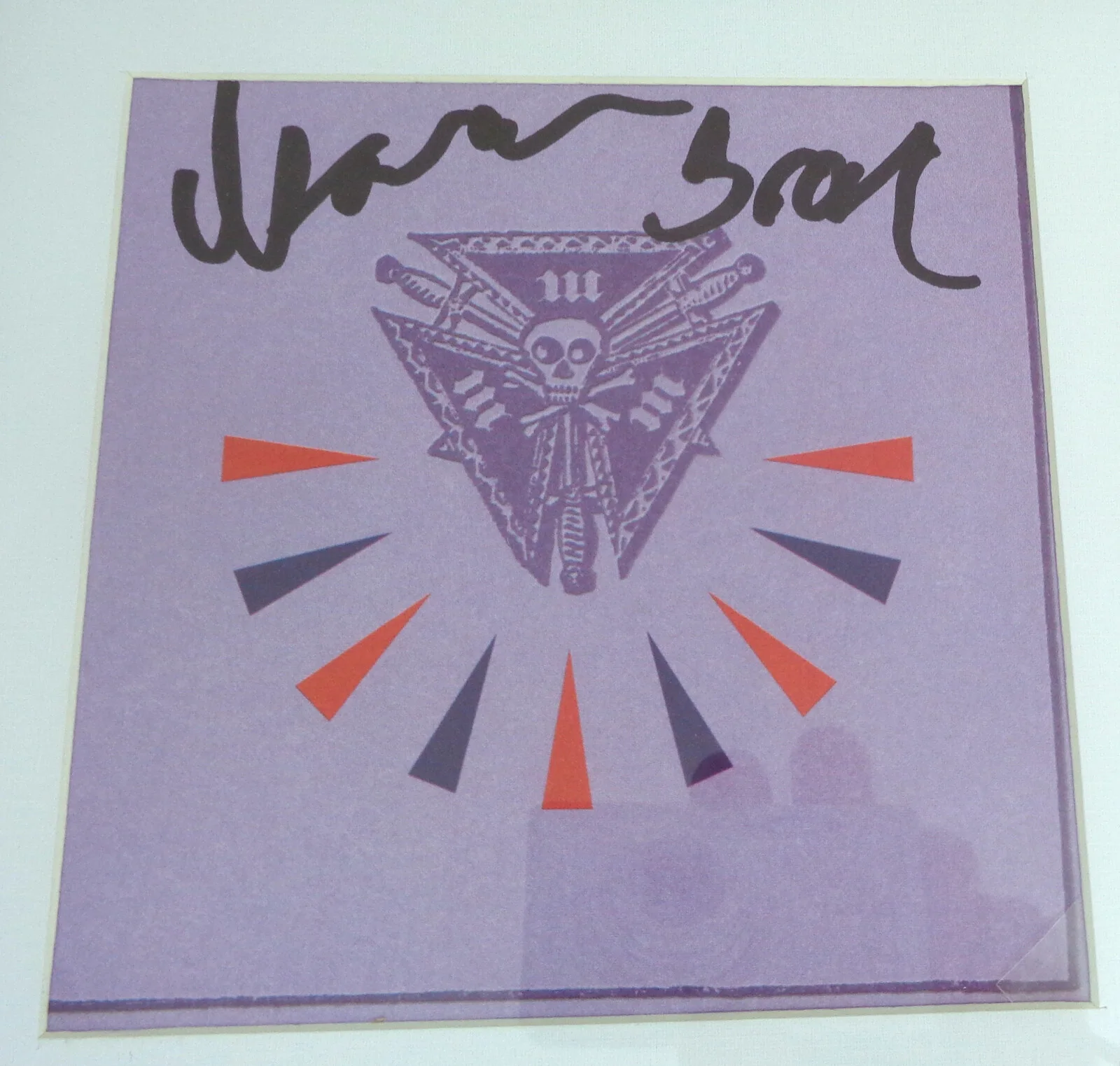 Modest Mouse — Isaac Brock Modest Mouse Signed We Were Dead Before The Ship CD Framed PSA COA, image 2