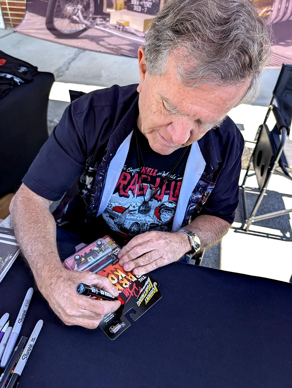 Butch Patrick — The Munsters Drag-U-La & Barris Koach Cars w/ Photo All Signed by Butch Patrick, изображение 5