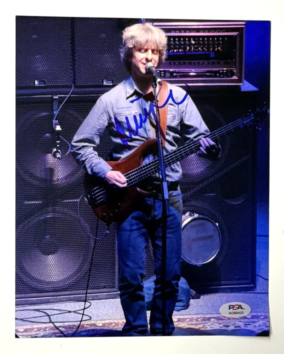 Mike Gordon Signed 8x10 Photo PSA DNA Cert Authentic Phish Bass Auto AO60433, изображение 2
