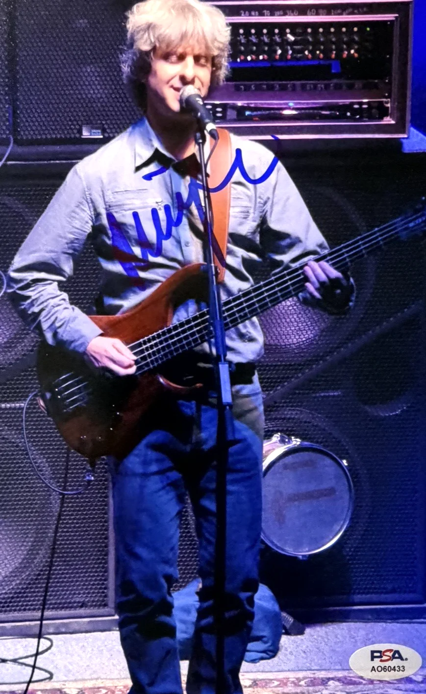 Mike Gordon Signed 8x10 Photo PSA DNA Cert Authentic Phish Bass Auto AO60433, изображение 3