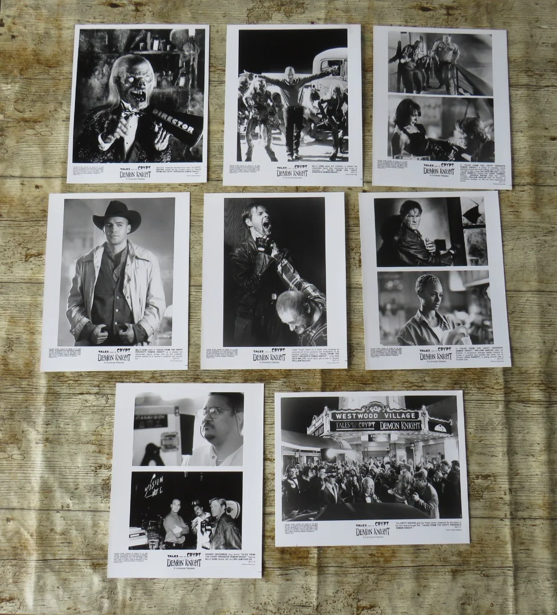 TALES FROM THE CRYPT DEMON KNIGHT 1995 CINEMA PRESS KIT Billy Zane 8 PHOTOS RARE, изображение 4