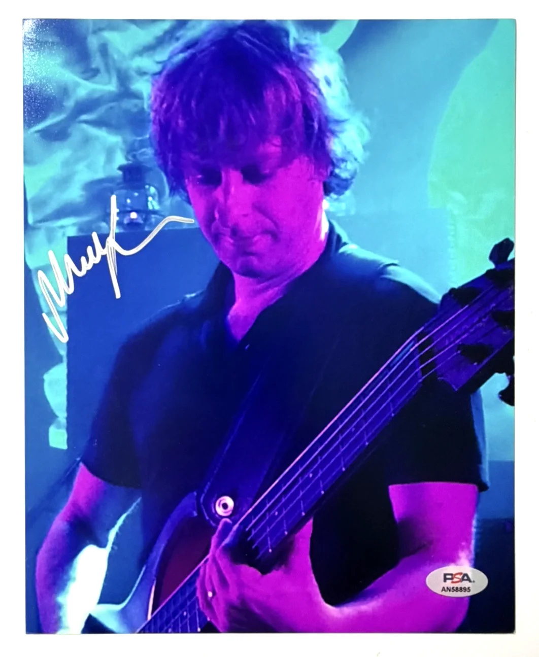 Mike Gordon Signed 8x10 Photo PSA DNA Cert Authentic Phish Bass Auto AN58895, изображение 2