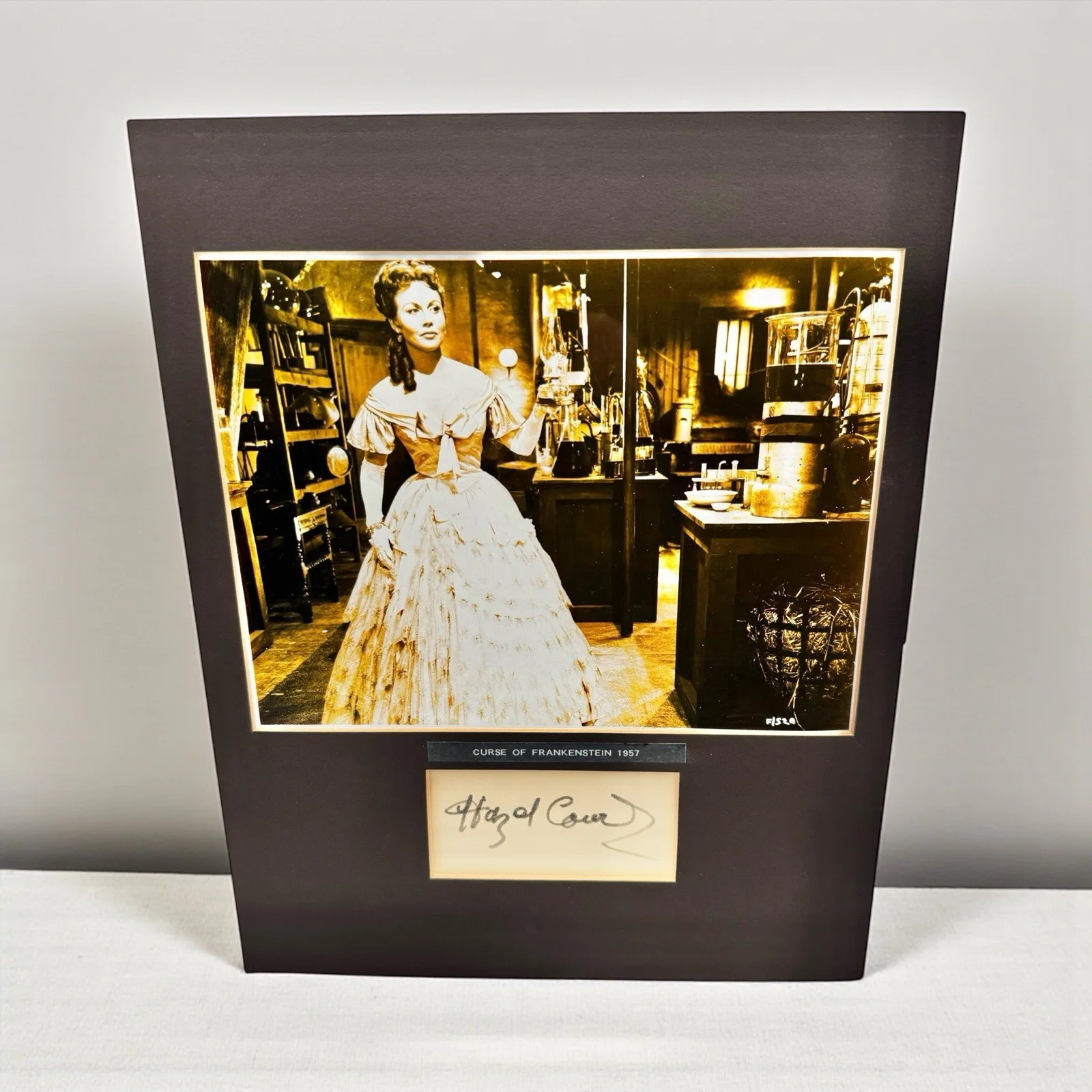 Hazel Court — HAZEL COURT Signed AUTOGRAPH Photograph HORROR MONSTER MOVIE Curse FRANKENSTEIN, изображение 4