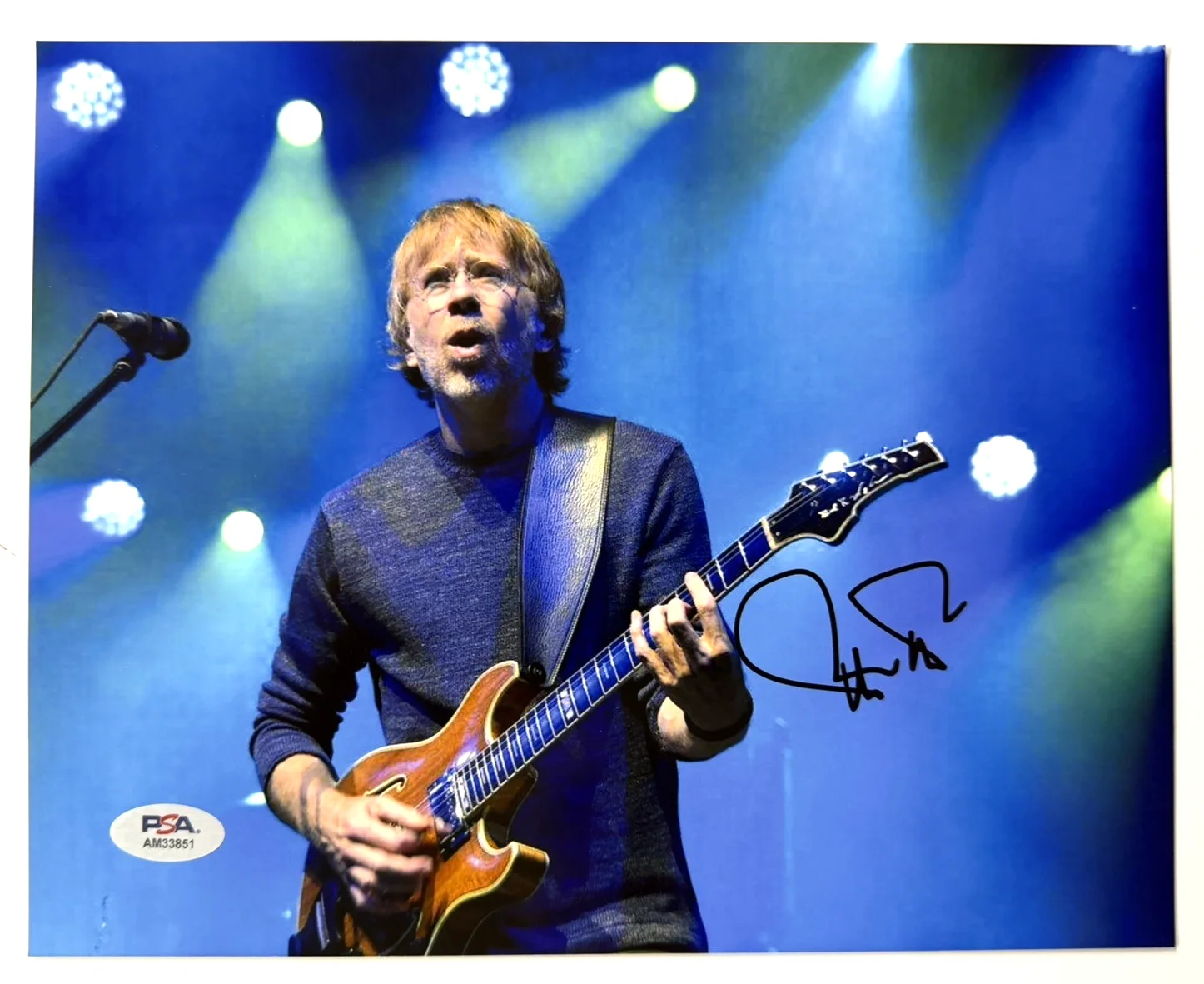 Trey Anastasio Signed 8x10 Photo PSA DNA Certified Authentic Phish Auto AM33851, изображение 2