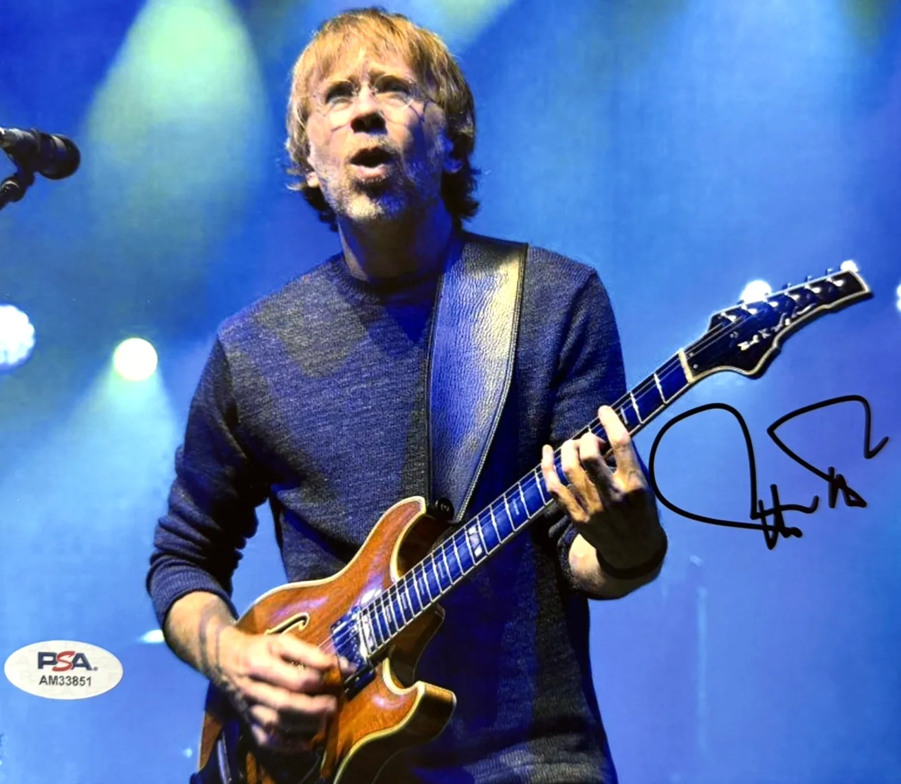 Trey Anastasio Signed 8x10 Photo PSA DNA Certified Authentic Phish Auto AM33851, изображение 3