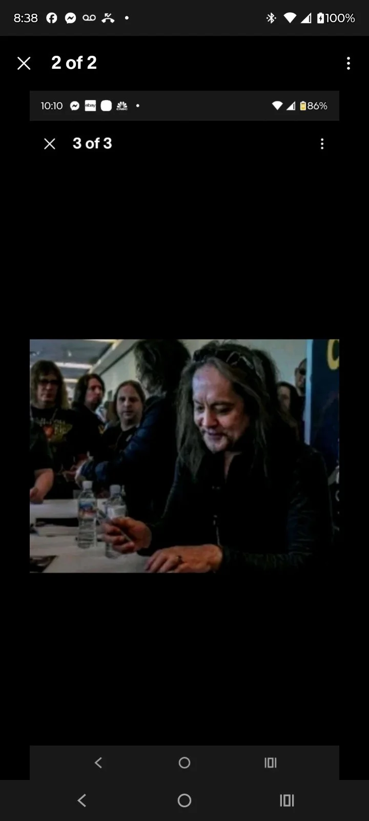 Jake E Lee Signed 8x10 Classic Metal Ozzy Osbourne Band Badlands, изображение 2
