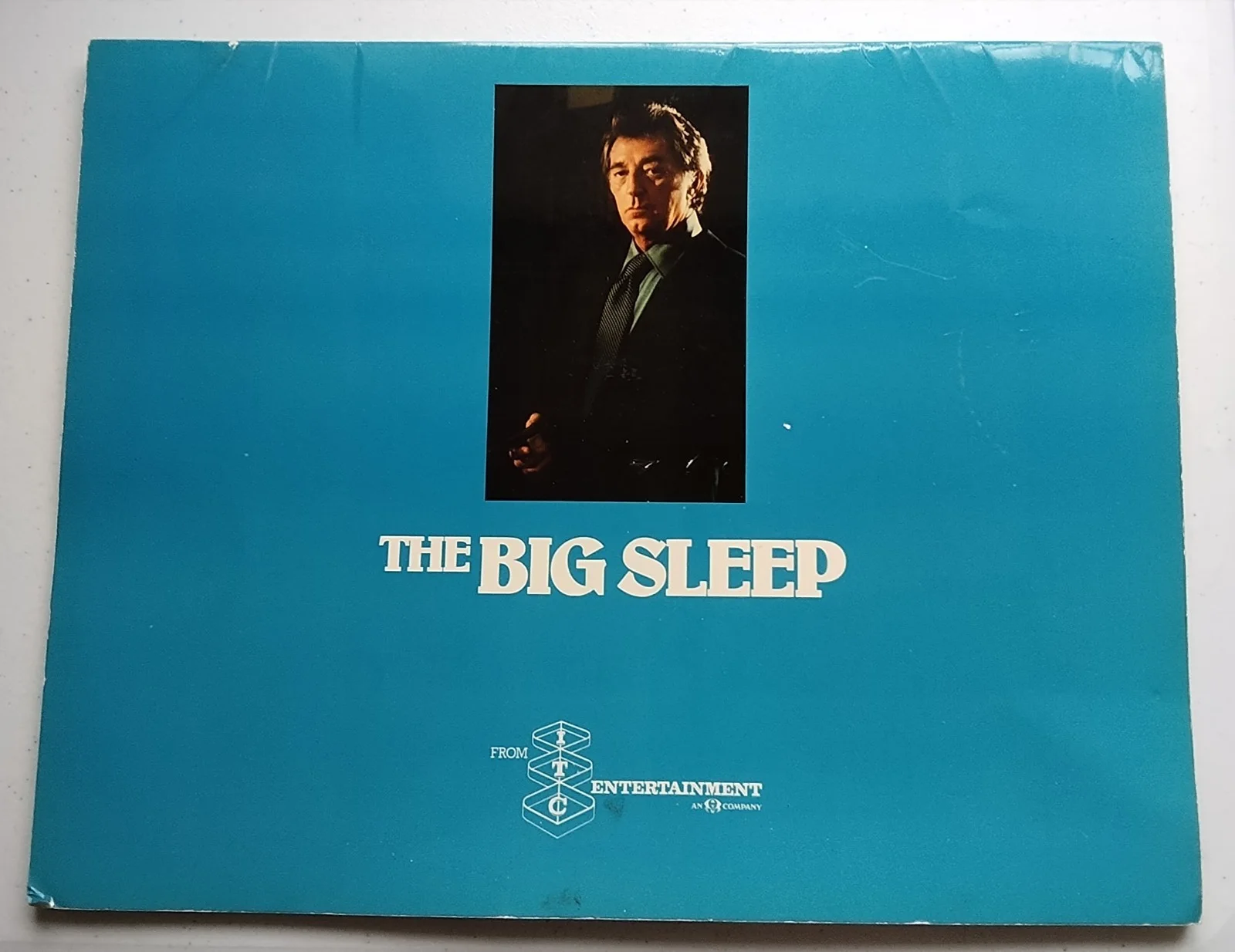THE BIG SLEEP, OVERSIZED SOUVENIR BROCHURE, 1978, ROBERT MITCHUM, image 2