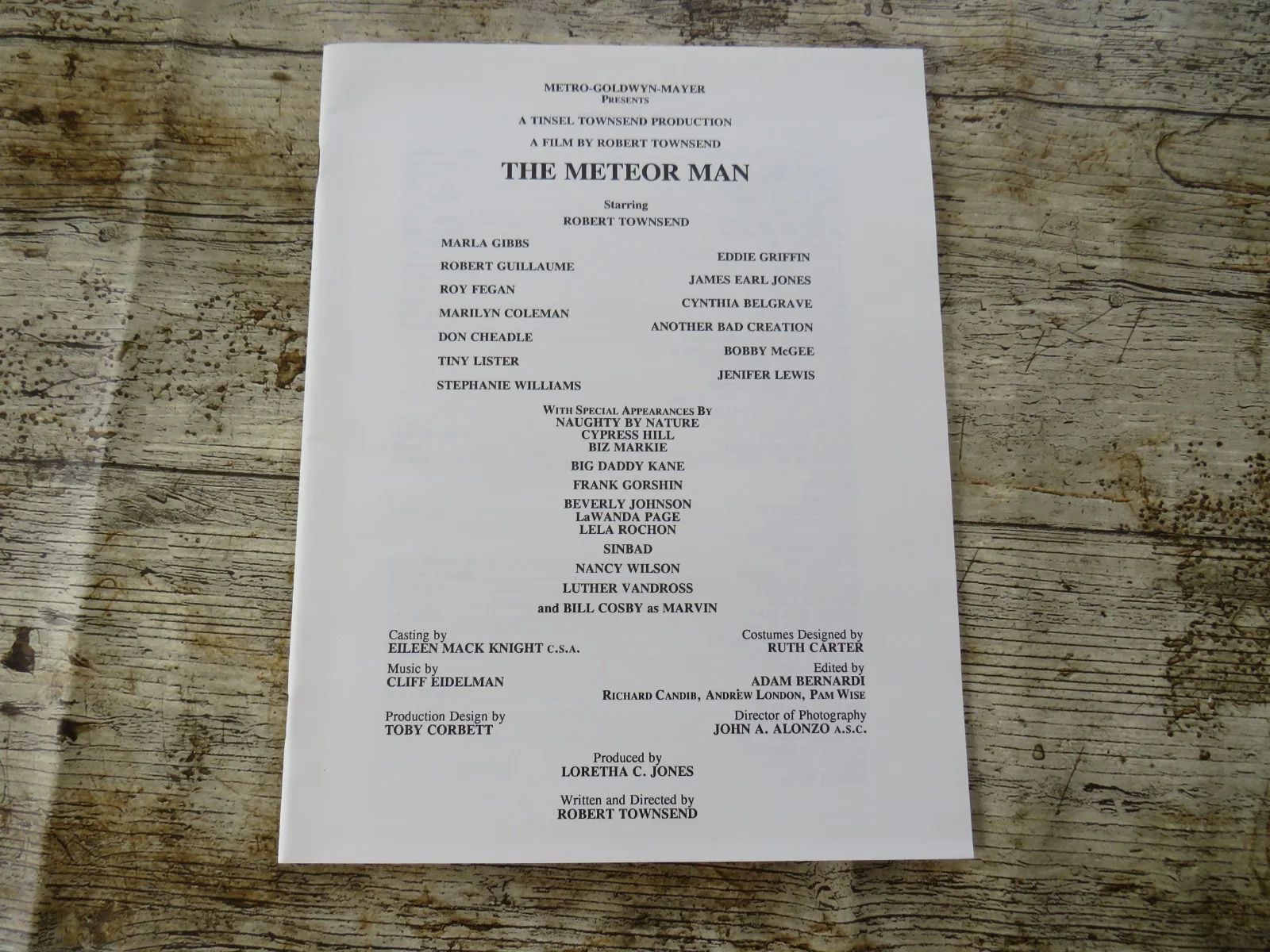 METEOR MAN ORIGINAL 1993 CINEMA FILM MOVIE PRESS KIT Robert Townsend 8 PHOTOS, изображение 3