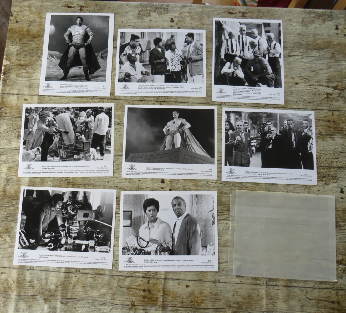 METEOR MAN ORIGINAL 1993 CINEMA FILM MOVIE PRESS KIT Robert Townsend 8 PHOTOS, изображение 5