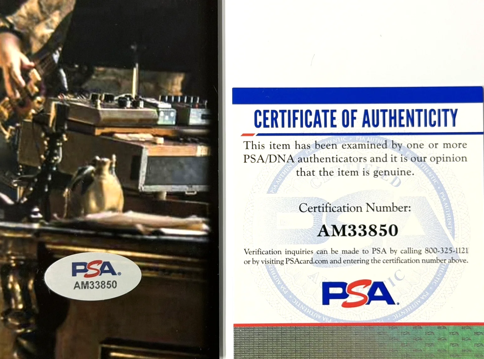 Trey Anastasio Signed 8x10 Photo PSA DNA Certified Authentic Phish Auto AM33850, изображение 4