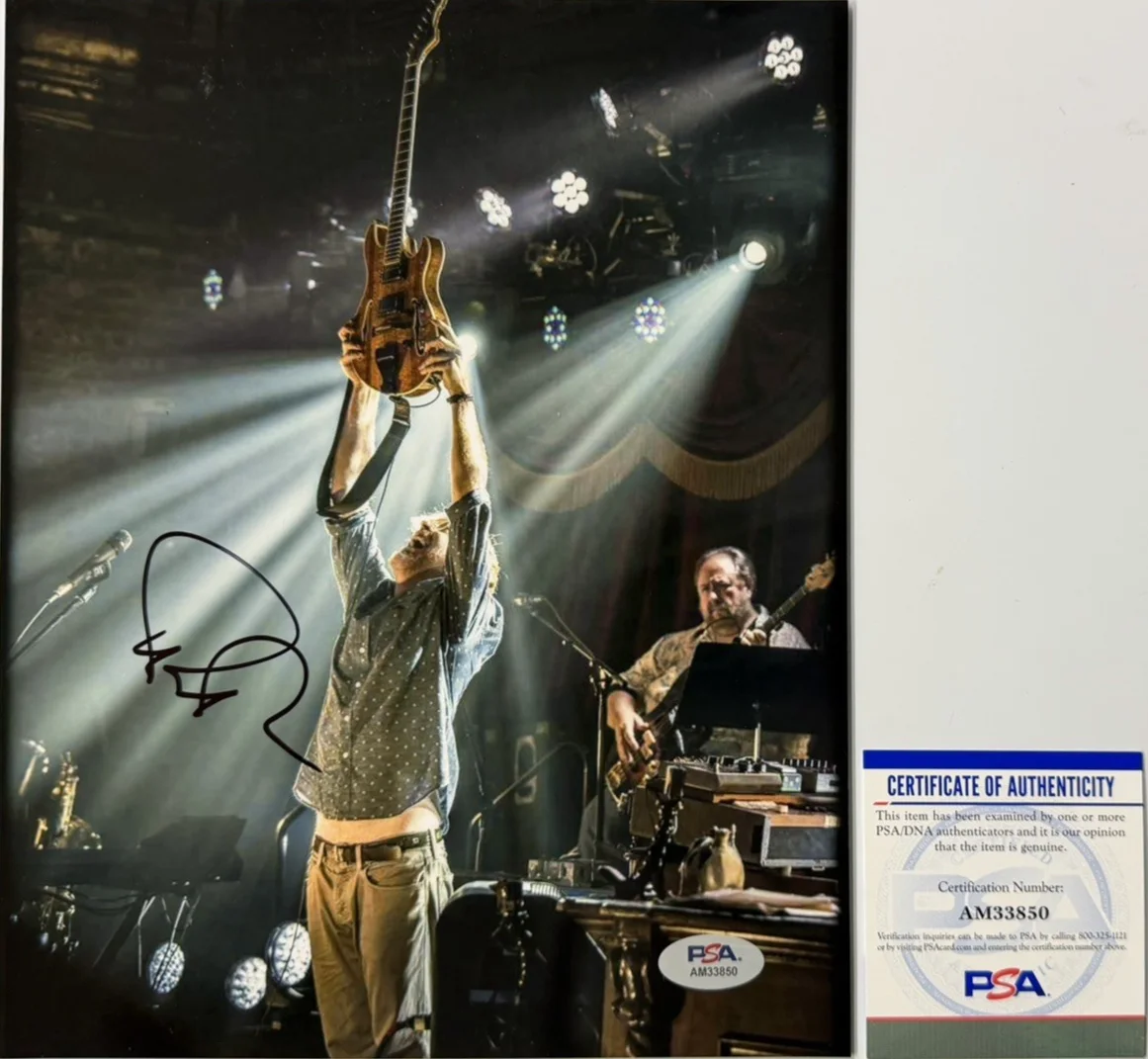 Trey Anastasio Signed 8x10 Photo PSA DNA Certified Authentic Phish Auto AM33850, изображение 5