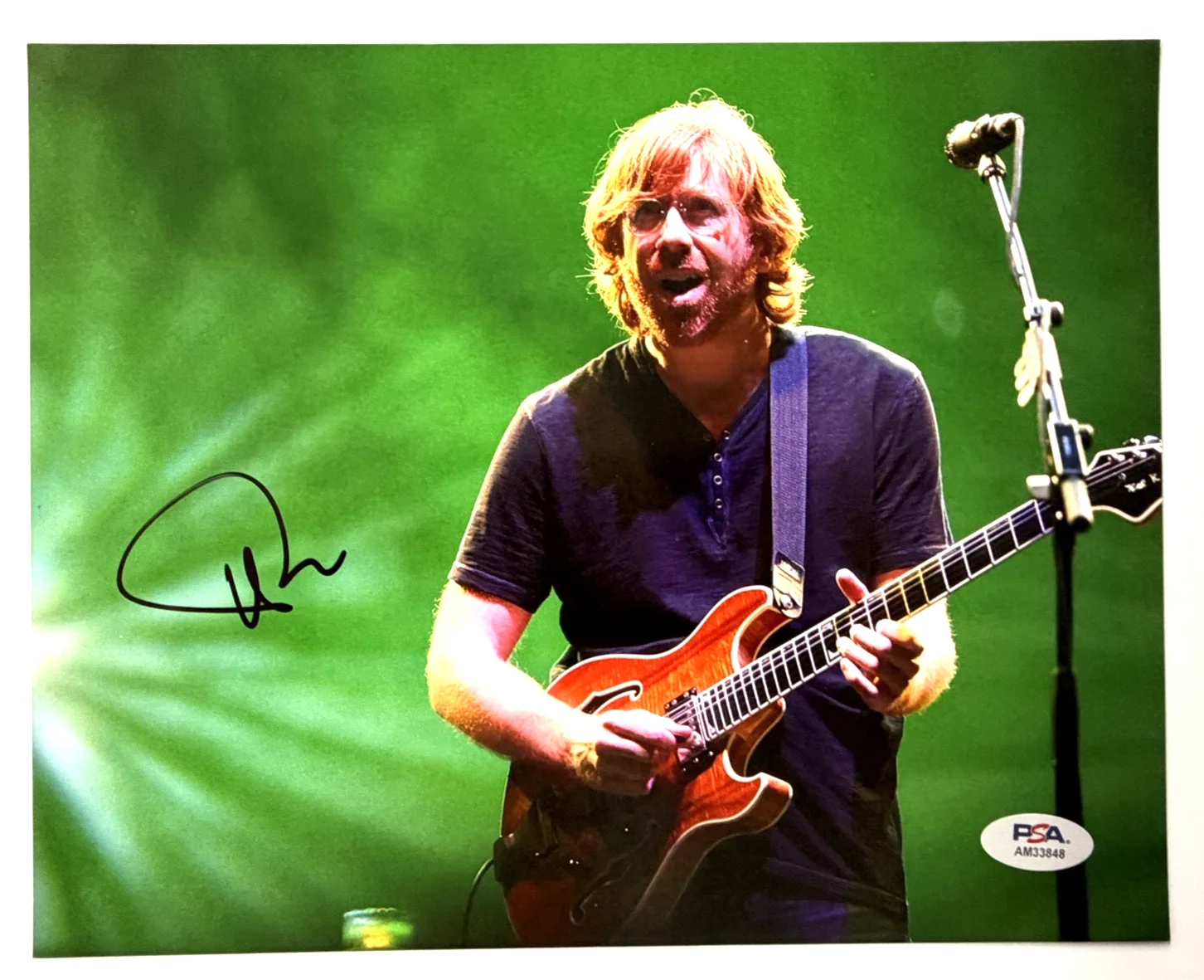 Trey Anastasio Signed 8x10 Photo PSA DNA Certified Authentic Phish Auto AM33848, изображение 2