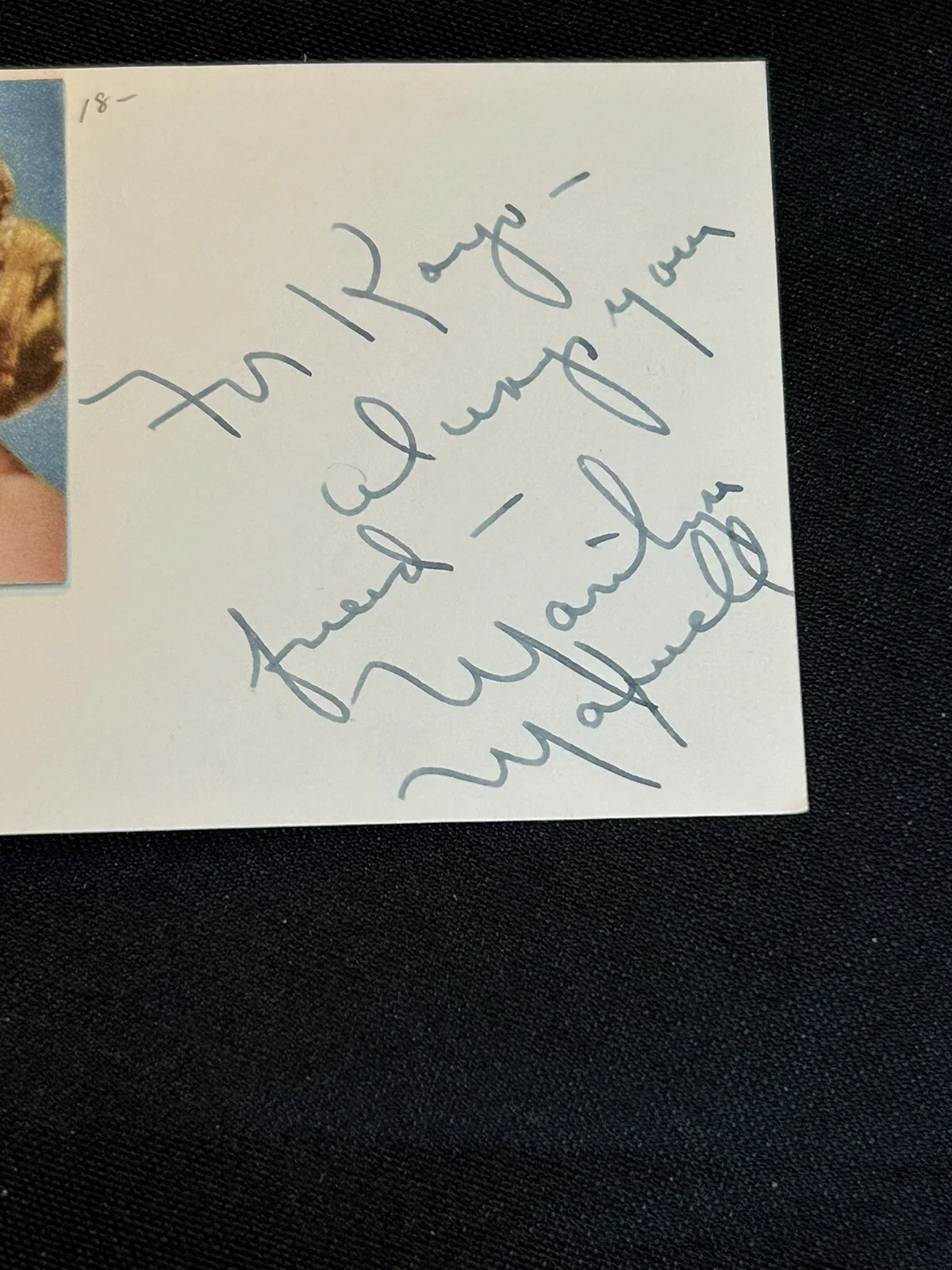 marilyn maxwell — Marilyn Maxwell Signed autograph Gunsmoke swing fever summer holiday critics, изображение 2