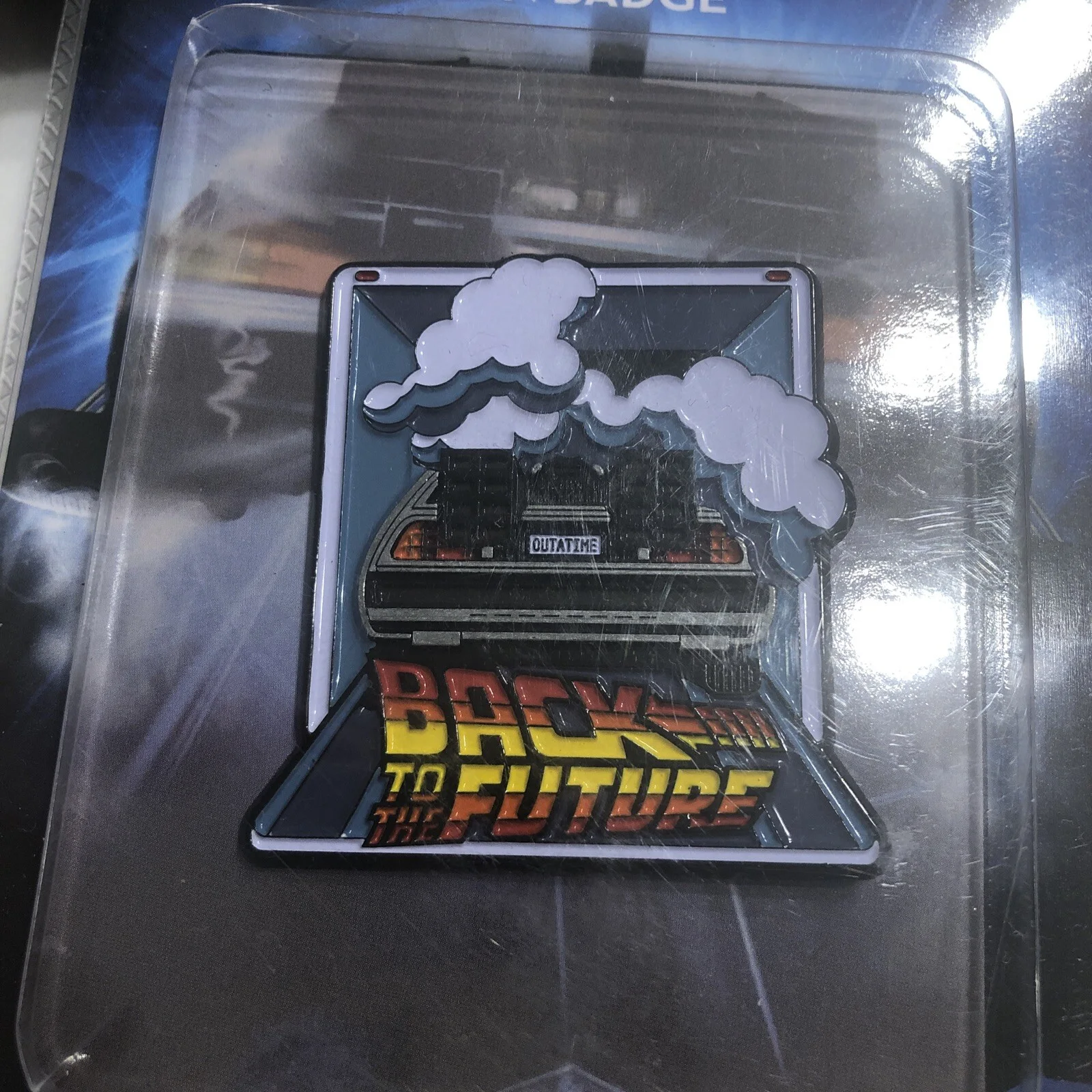 OFFICIAL BACK TO THE FUTURE LIMITED EDITION PIN BADGE BRAND NEW! Limited Edition, image 3
