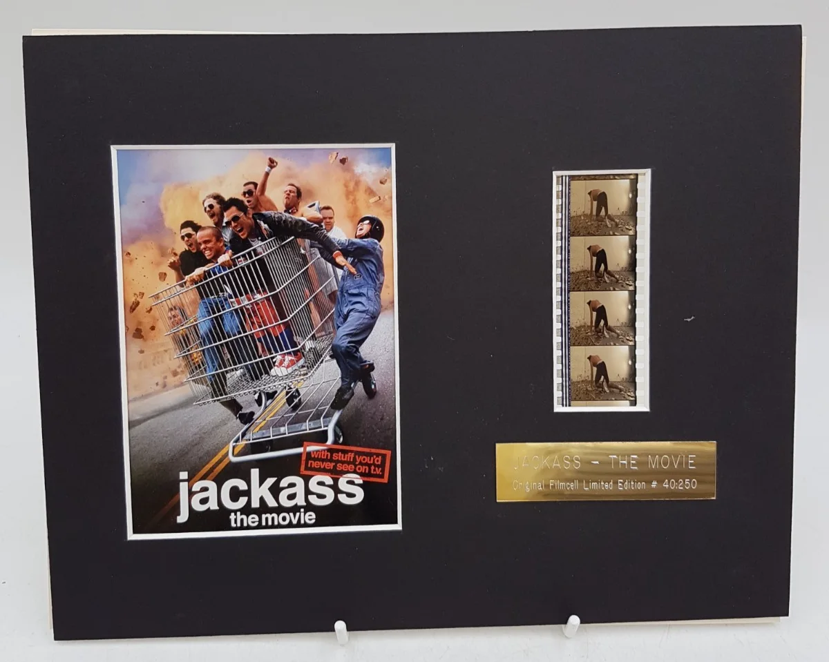 Jackass The Movie Original Film Cell Limited Edition #40:250 With Certificate, image 2