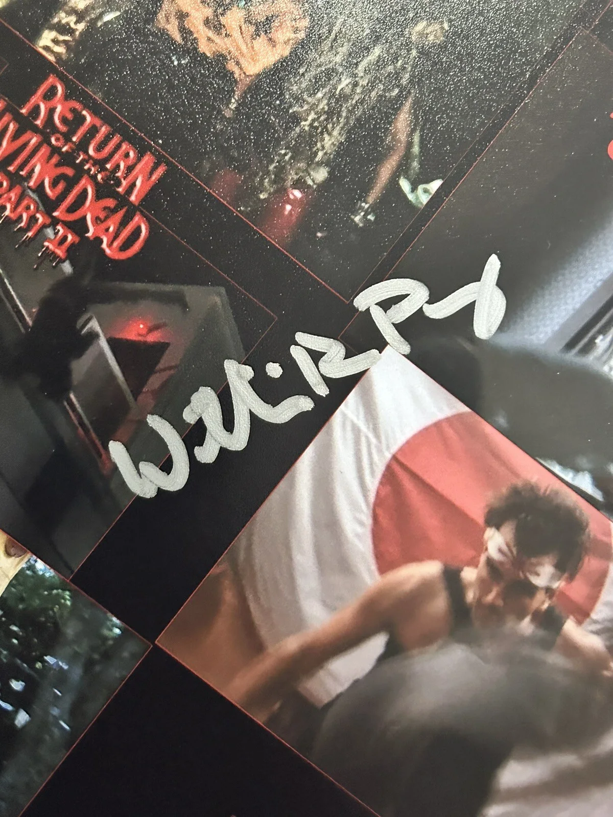William R Perry Horror Actor / Stuntman Signed 8x10 Photo Collage Nightmare, image 4