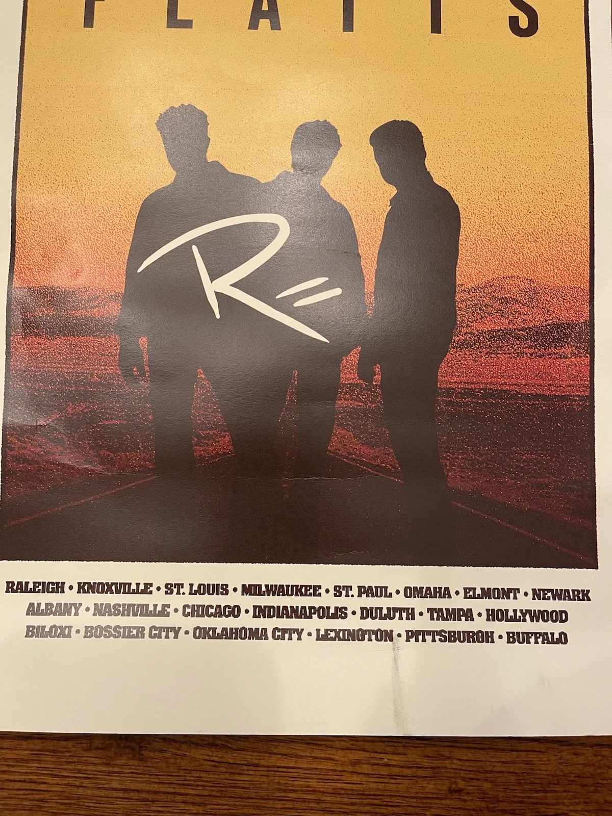 Rascal Flatts 2025 tour limited edition poster 🔥, image 2