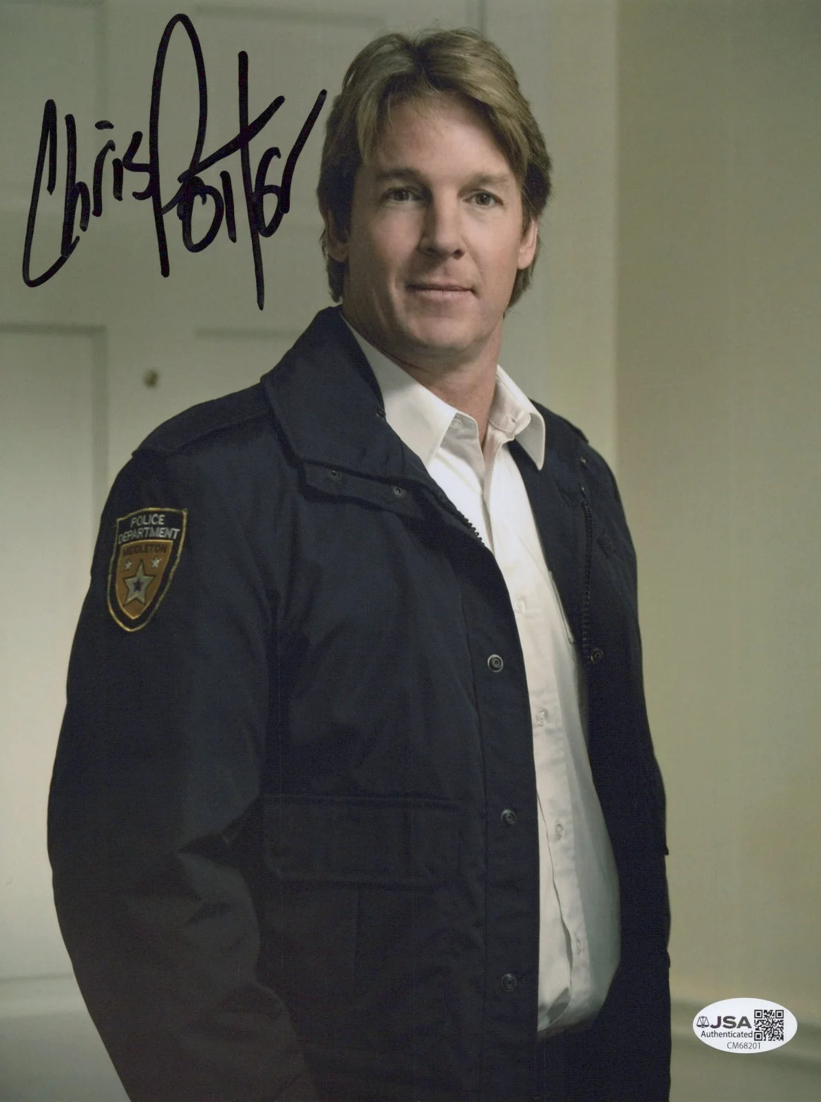CHRIS POTTER — CHRIS POTTER Signed THE GOOD WITCH 8x10 Photo JAKE RUSSELL AUTOGRAPH JSA COA