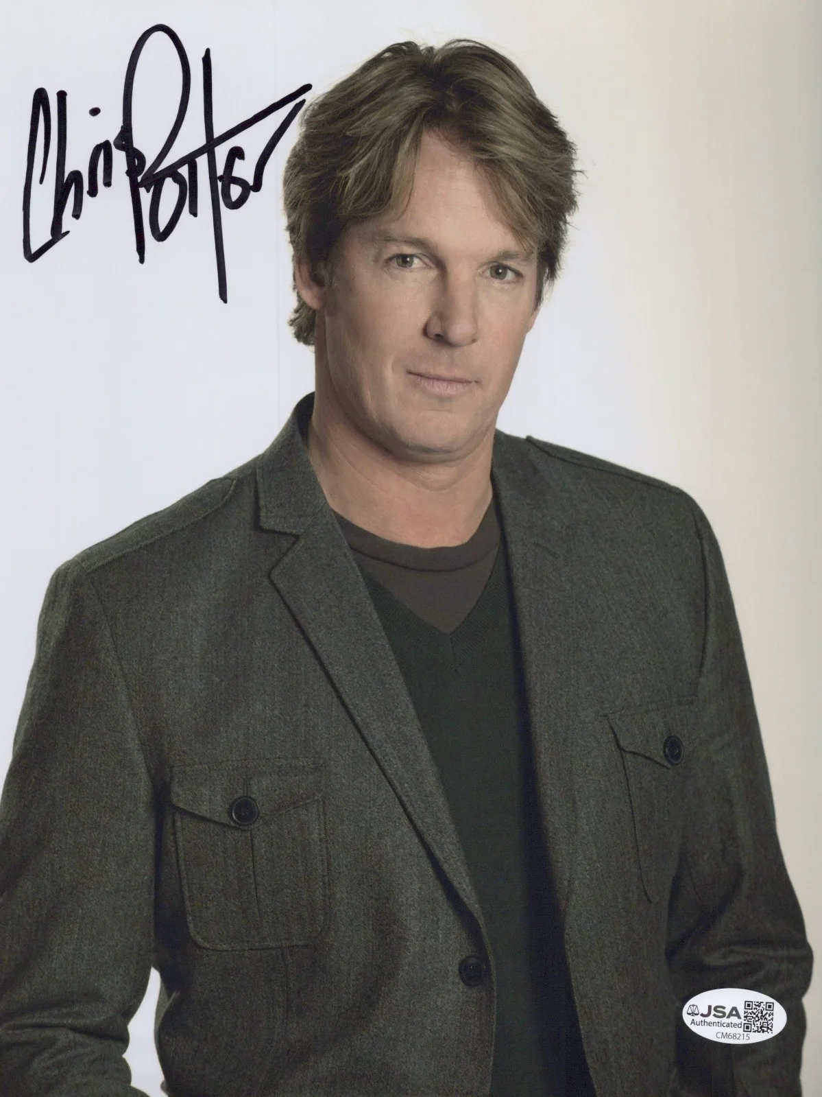 CHRIS POTTER — CHRIS POTTER Signed THE GOOD WITCH 8x10 Photo JAKE RUSSELL AUTOGRAPH JSA COA