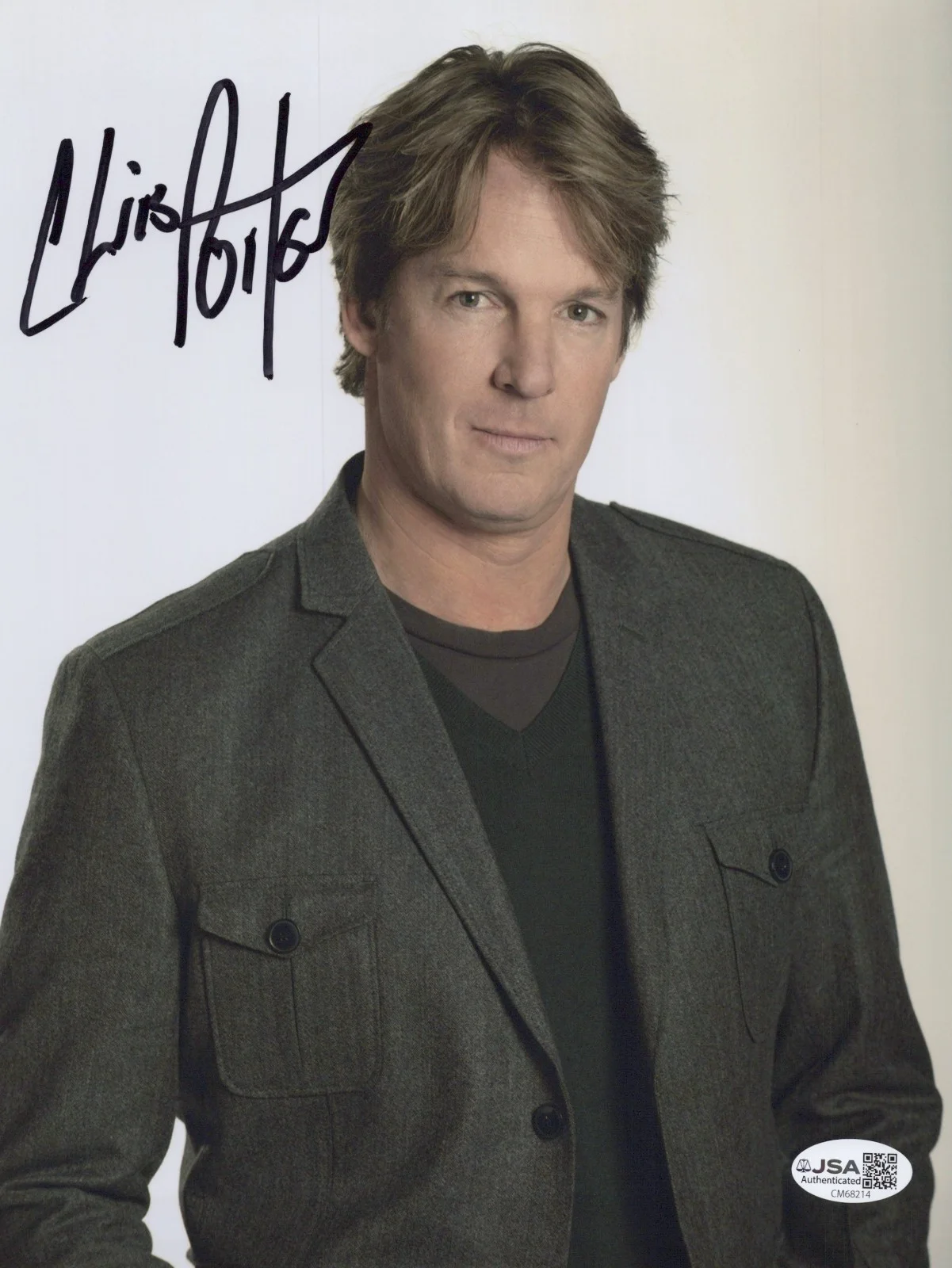 CHRIS POTTER — CHRIS POTTER Signed THE GOOD WITCH 8x10 Photo JAKE RUSSELL AUTOGRAPH JSA COA