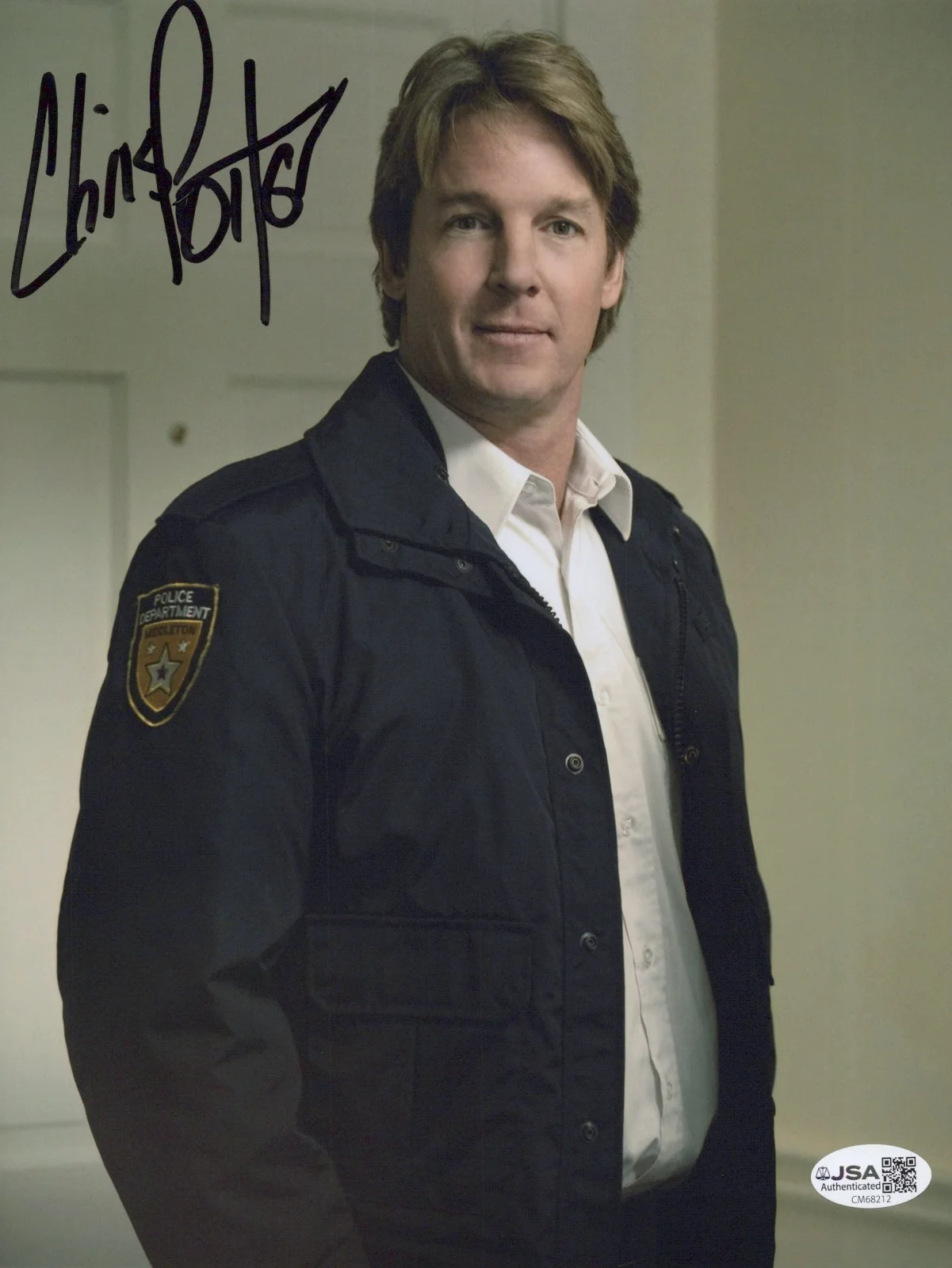 CHRIS POTTER — CHRIS POTTER Signed THE GOOD WITCH 8x10 Photo JAKE RUSSELL AUTOGRAPH JSA COA