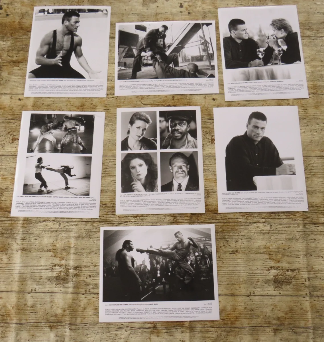 LIONHEART aka AWOL GENUINE 1990 CINEMA FILM PRESS KIT Jean-Claude Van Damme RARE, изображение 4