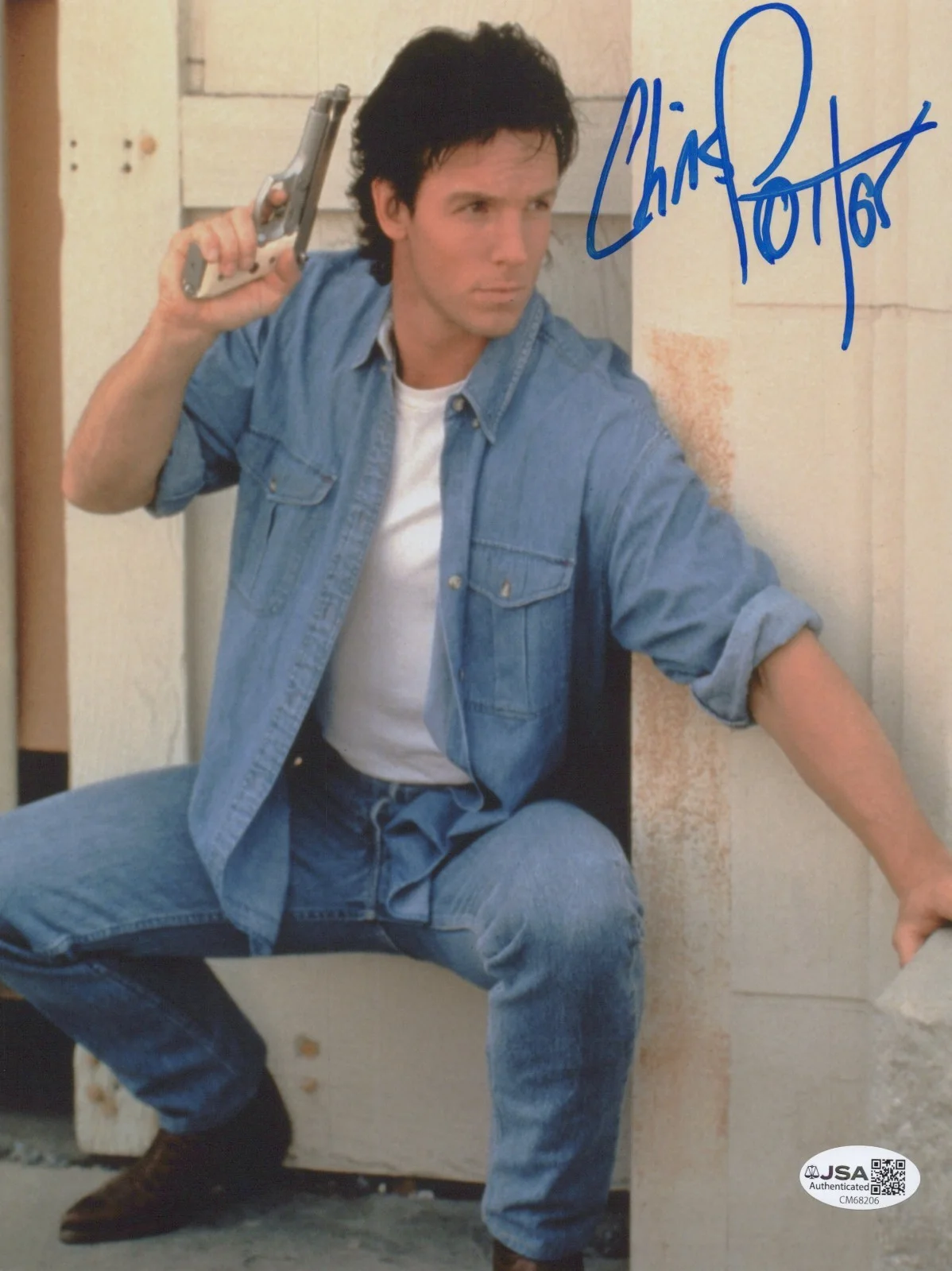 CHRIS POTTER — CHRIS POTTER Signed KUNG FU : THE LEGEND CONTINUES 8x10 Photo PETER JSA COA CERT