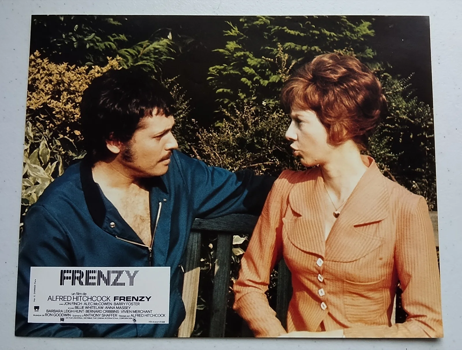 FRENZY, SET OF 7 FRENCH LOBBY CARDS, 1972, ALFRED HITCHCOCK., изображение 4