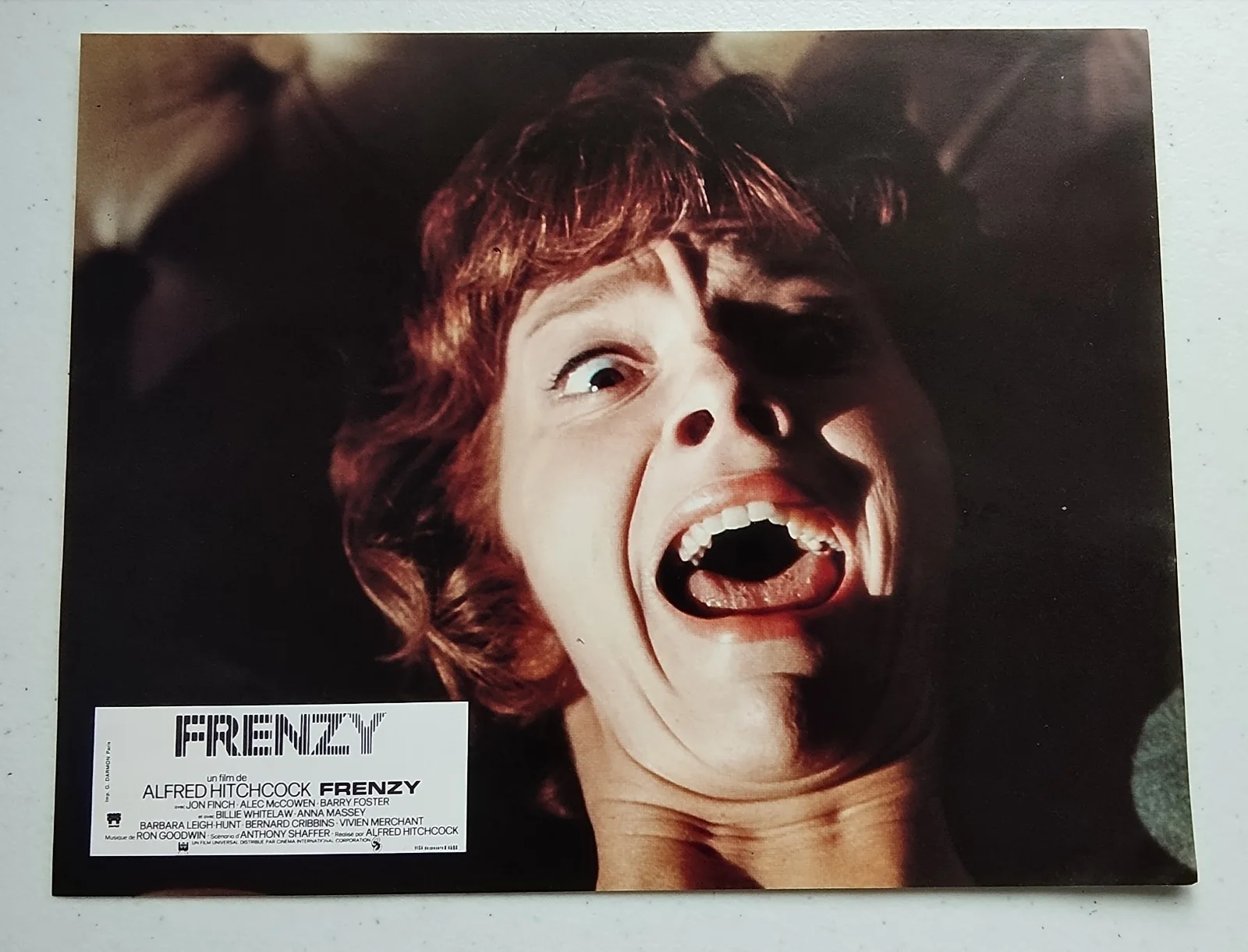 FRENZY, SET OF 7 FRENCH LOBBY CARDS, 1972, ALFRED HITCHCOCK., изображение 5