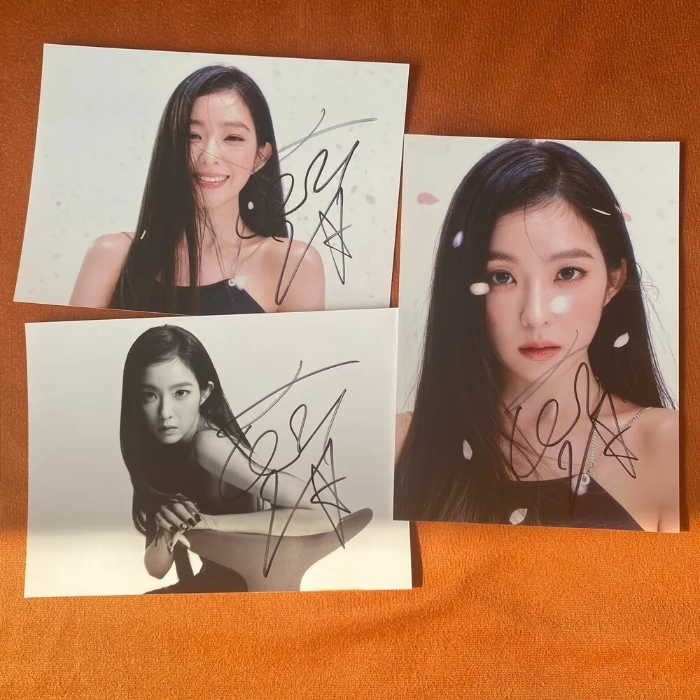 RED VELVET IRENE Autographed Signed Photo 4*6 inches COLLECTION, image 2