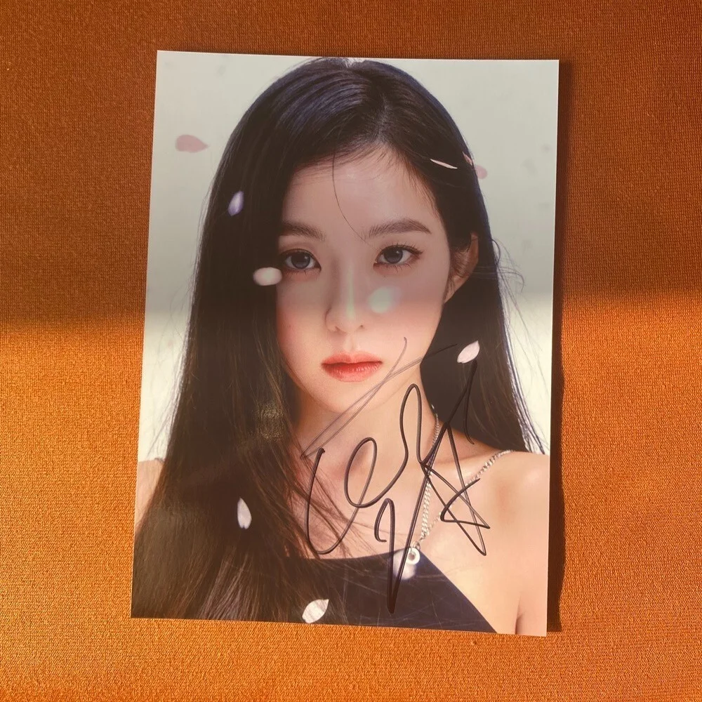 RED VELVET IRENE Autographed Signed Photo 4*6 inches COLLECTION, image 4